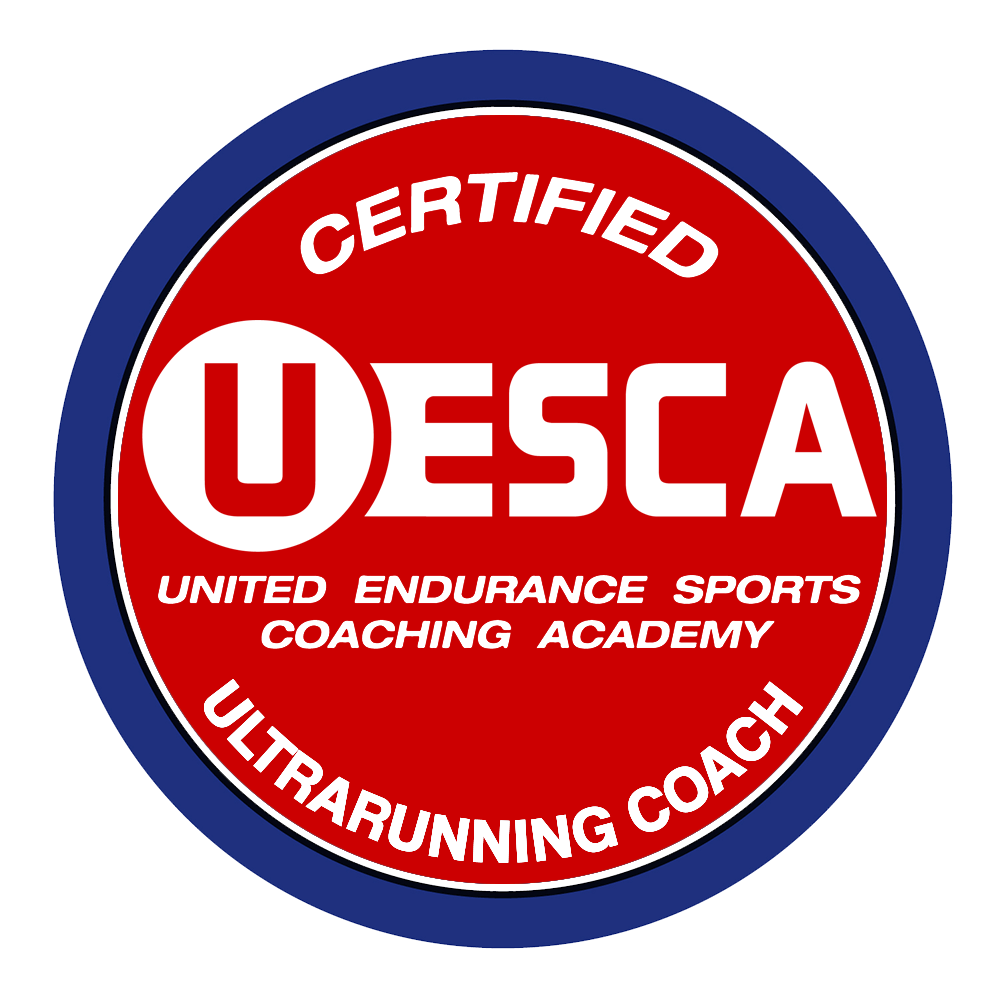 UESCA Certified Ultrarunning Coach badge